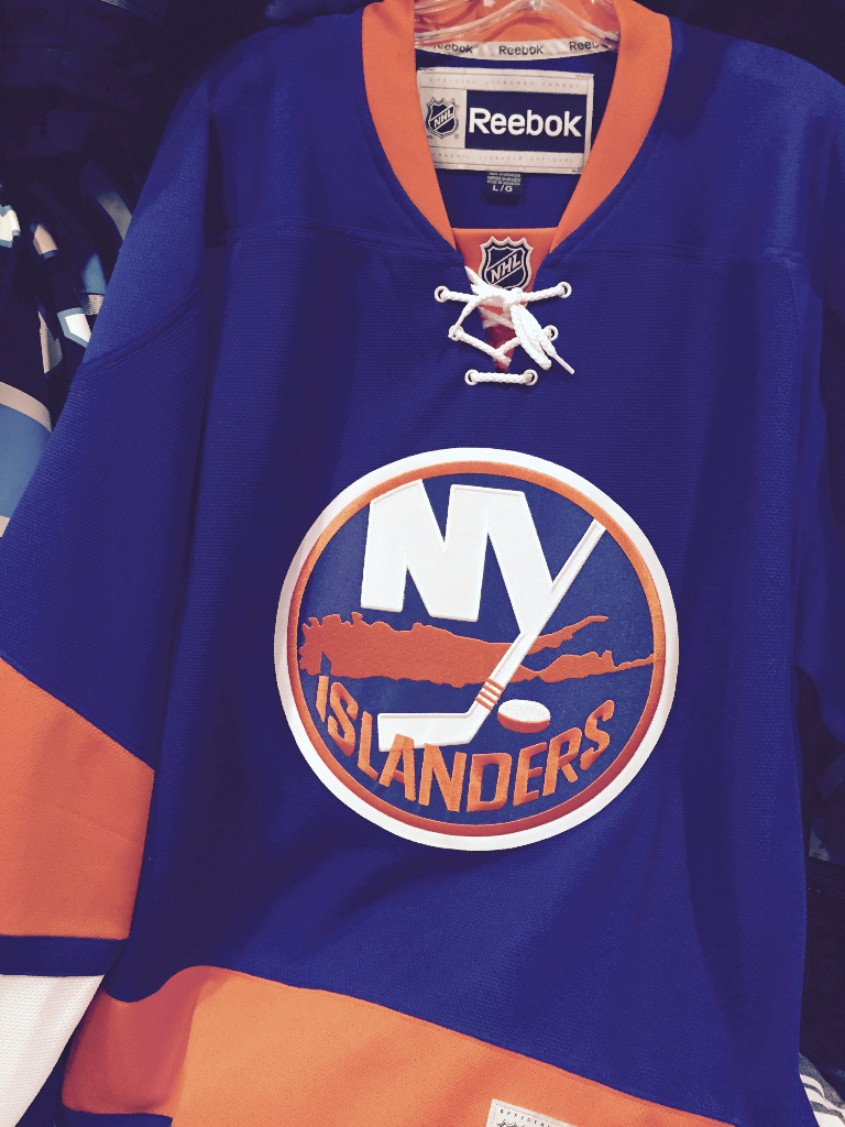 New York Islanders NHL Reebok Shirt Youth L/XL L